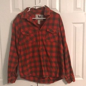 Men’s L Flannel Button Up Shirt
